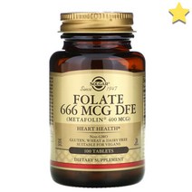 솔가 엽산 666mcg DFE 100정, 1개, 기본