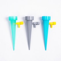 보리모리 야광 화분 자동급수기 (12P) 혼합색상 화분자동급수기 식물자동급수기, 블루, 그레이, 그린, 12개