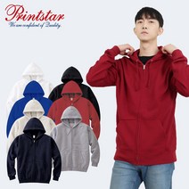 쭈리 무지 후드 집업 캐주얼 기본템 남녀공용 빅사이즈 긴팔 겉옷 외투 추리닝