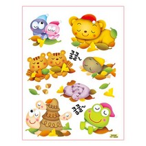 DIY 예쁜 스티커 펀 유니테크 쿨쿨 FDT-84040