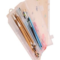 캘리그라피 미술도구 연필케이스 붓 파우치 수채화 붓케이스, 단품, 1개