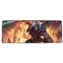 롤 LOL 디자인 마우스 패드 79종 시리즈 리그 오브 레전드 장패드 3mm 두께, 800x300mm + 3mm개, 맞춤 제작