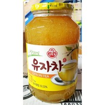 오뚜기 유자차 1kg 건강차 업소용 사무실 업소 식당, 1