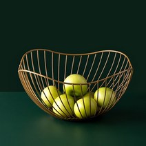 JINGHENG 디저트 쟁반 트레이 접시 수납 야채 거실 홈 과일 바구니 간식 철재 쟁반 심플 북유럽, 옵션17