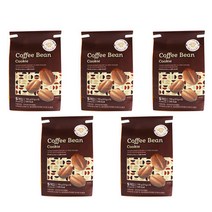 커피 빈 쿠키 105g x 5개입 커피 콩 과자 카페인 부드러운 고소한 간식