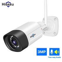 가정용CCTV 실외용 초고화질 CCTV Hiseeu 와이파이 야외 IP 카메라 방수 무선 불릿 앱 보기 5MP 1080P, 2.5MP with 32G Card - 3.6mm