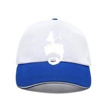 기타카포 통기타 카포 프랭크 자파 망 초상화 실루엣 야구 모자 일렉트릭 드럼 키보드 기타 빌 모자, 18 흰색과 파란색