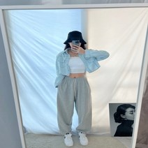 조거와 와이드를 한번에 스트링 투웨이 조거 팬츠 7color