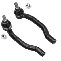 PAIR 오른쪽왼쪽 외부 타이 로드 엔드 키트 혼다 어코드 2003-2007 어큐라 TSX 2004-2008에 적합