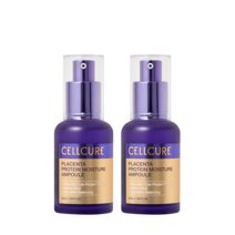 [국내정품]셀큐어 플라센타 단백질 수분 앰플 50ml 2병, 수분앰플 2병 [B0010645]