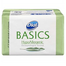 Dial Basics Hypoallergenic Bar Soap 다이얼 비누 베이직 저자극성 2개입