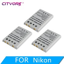 EN-EL5 니콘 Coolpix P4 P80 카메라 배터리, [03] 3 PCS Battery