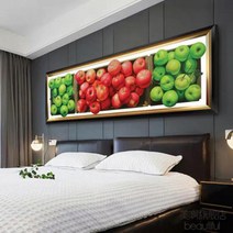 푸아이 3D 사각비즈 보석십자수 행운 사과+행운십자수(30x30) 사칭업체주의 판매자 푸아이 꼭 확인후 주문 RQ275A, 1세트, 120x40cm