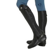 승마패션 라이더 통기성 보호장비 내마모성 팬츠 챕스, 3XL-40cm 종아리둘레