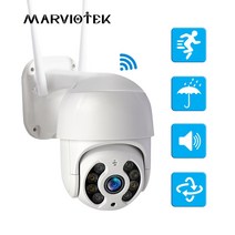 안전 자동 추적 ip 카메라 야외 야간 투시경 미니 스피드 돔 cctv 카메라 1080p 홈 보안 비디오 감시 ipcam camara 5mp, 1080p 12v 전원 64GB, 협력사, au 플러그