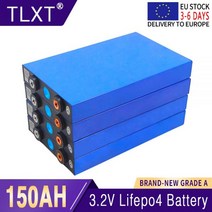 인산철배터리 고용량 A 32V 150AH Lifepo4 리튬 철 인산염 셀 diy는 12V 24V 36V 골프 카트 RV 배터리로 결, 01 1PCS