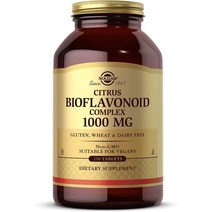 솔가 SOLGAR 피부영양제 비타민P 바이오플라보노이드 1000mg 대용량 250정