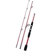 jigging rod bait 휴대용 텔레스코픽 스피닝 낚싯대 유리 섬유 손 낚싯대 낚싯대 spinnng 낚시 캐스팅 루어로드 루어 태클 메이저 크래프트 다이와 시마노 레이카, 노란색