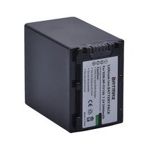배터리호환 1Pcs 3900mAh NP-FV100 NP 충전식 카메라 배터리 소니호환 FDR-AX100E HDR XR550E, 한개옵션0