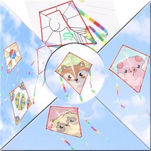 만들기자랑 연만들기/캐릭터/방패연/만들기재료/가오리연 만들기, 캐릭터연, 단청
