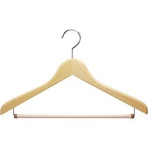 Shinko Hanger Hanger Clear Thickness 25mm Jacket / Suit Hanger with Stop Bar 25S Foresta, 1개, 상품명참조