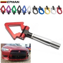 토우바 epman Racing cnc 빌렛 알루미늄 전면후면 일본 자동차 견인 링 후크, 자주색