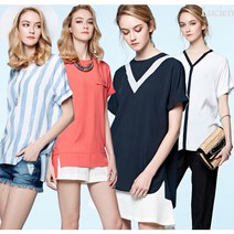 루시앙 썸머 비스코스 레이온 블라우스