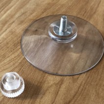 대형 볼트 큐방 53mm 낱개 강력 흡착 빨판 GS0600878B, 단품