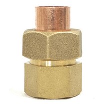 국산 동파이프 연결부속 동 신주 CF 아답타 15A 동파이프연결, 1개
