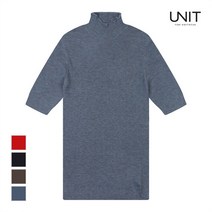 브루노바피 [UNIT] 여성 하이넥 슬림 니트_UFE3-KMN312R