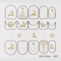 로모네일 데코스티커 113종 모음 셀프네일아트재료 네일데칼, 로모데코 NS637