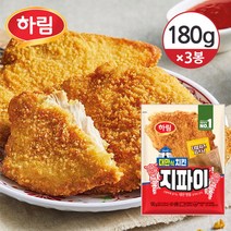 [하림] [냉동] 대만식 치킨 지파이 180g (지파이 170g+더블치즈치즈닝 10g)x, 상세 설명 참조