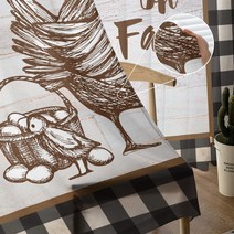 2023 우드블라인드Hen Egg Wood Grain Plaid Tulle Curtain Home Office Window Decor Bedroom Kitchen Bal