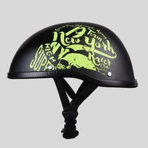 오토바이헬멧 바이크 할리 스쿠터 빅사이즈 클래식 남성 여성 할리 motorcycle half helmet 비보뉴 K082H604, FREE, 옐로우