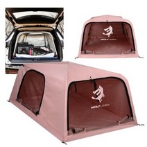 SUV 차박텐트 파스텔 CAR TENT PASTEL, 핑크, XL(9인승SUV/PE폴)