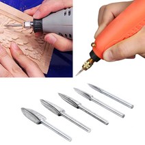 목공 전동 드릴 조각 비트 조각칼 서각칼 나무 목공예, 3mm
