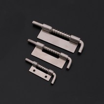 스프링걸쇠 스텐 래치 잠금걸이 도어 철물 캐비넷 가구 DIY 부속품, A) 스텐M6좌