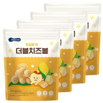 베베쿡 한입에 쏙 더블치즈볼 25g, 치즈, 20개