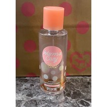 NEW 빅토리아시크릿 핑크 WARM & COZY GLOW 8.4FL OZ FRAGRANCE 바디미스트 스프레이