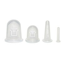 [천삼백케이] [해피요가] 해피요가 마사지컵(4종세트), 화이트, 화이트