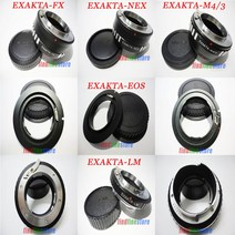Exakta EXA 마운트 렌즈 용 어댑터 Canon EOS EF 소니호환 E NEX 후지 필름 FX X 마이크로 4/3 Leica M LM, 02 소니호환 E 마운트