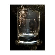 빈티지 조니 워커 사각 Base Rocks 글라스 ~ PRISTINE!