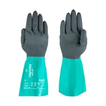 안셀 알파텍 58-535 니트릴 내화학 내유장갑 14인치