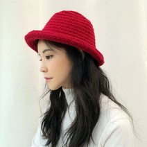 니트 페도라 중절모 모자 남녀공용