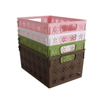 책장바구니 콘티박스 수건보관함 책바구니 팬트리 5호, 1개