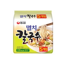 농심 멸치칼국수98g(5입)X5개/무료배송