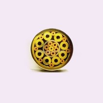 다기능 휴대 6mm 모자이크 핀 리벳 나이프 핸들 나사 장식 21 종류 디자인 절묘한 스타일 도구 길이 90mm, 07 Design 621