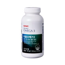 GNC 더블 오메가3 (1096mg 60캡슐 60일분) 100%정품 160836