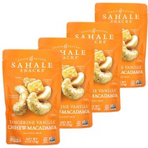 사할리스낵 사헬 스낵 캐슈 그레이즈드 믹스 텐저린 바닐라 캐슈 마카다미아 113G x 4개