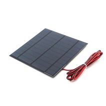 5v 태양 전지 패널 30100200cm 와이어 미니 태양계 diy 배터리 휴대 전화 충전기 0.7w 0.8w 1w 1.2w 2.5w 4.2w 태양열 장난감, 5v 500ma